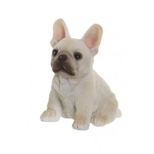 Francia Bulldog Figura műgyanta 11x9x11,5 kutya